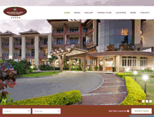 Tablet Screenshot of mbaleresorthotel.com